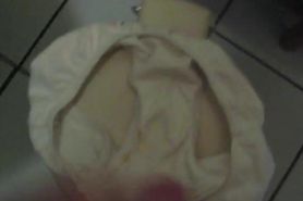 cum on cotton pantie