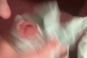 aquamarine panties on my cock