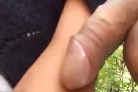 Running Cock on Hand