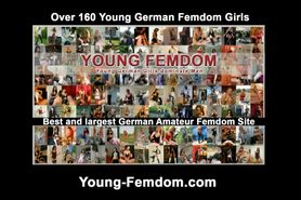 2 Young Femdom Girls dominate man in a Disco