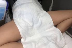 Upclose Waxing Pussy