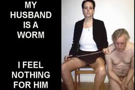 Husband is a worm