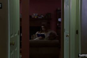 Skinny milf shemale stepmom analyzed by horny stepson