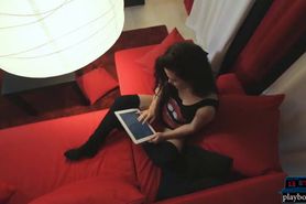 Love chat with tasty Russian brunette MILF Amelie Bee