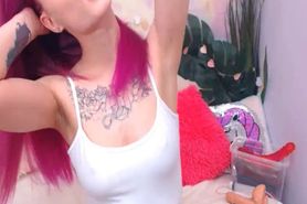 Beauteous Red Haired Lady Demonstrate Sexiness Live