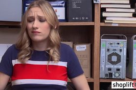 Sexy teen was tied up before perverted cop fucked her