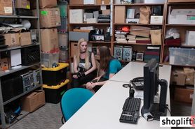 Perverted policeman banged a hot teen in front of guy