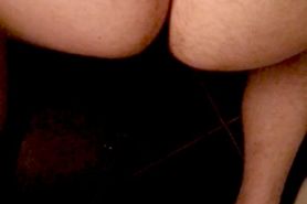 Amateur shower enema and strapon assfuck