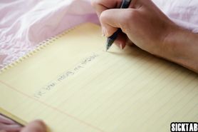 Perverted stepdaughter seduced a stepdad to fuck her