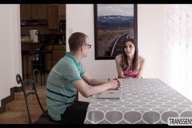 Sexy Trans Korra Del Rio hardcore anal pounding with Ch