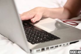 Perverted brunette teen banged hard by a bad coach