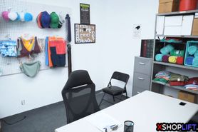 Silent teen thief lied a security guy and got punished