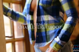 Young blonde hottie Zoey Taylor gives a hot striptease