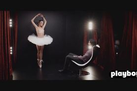 Skinny ballerina teen danced for a rich man and got fuc