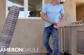 While his roommate naps Elye Black tries to secretly ex