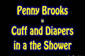 Penny Brooks Cuffed and Diapered to Shower