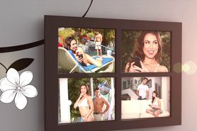 Brother Shaves Sisters Pussy