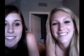 Slutty Teen Babes Caught Stripping On Webcam