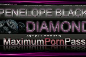 Goddess Penelope - Two Black Dildos