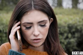 Hot maid seduced a perverted guy but a sexy MILF joined