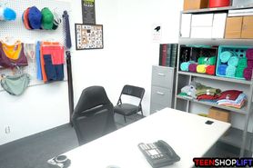 Busted teen exploited by the lost prevention officer