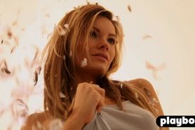 Sexy brunette babes in a lingerie posed for a camera