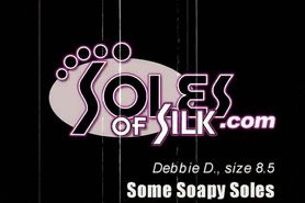 Debbie D soapy Solesofsilk