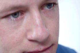 True passion between twink threesome enjoying anal sex 