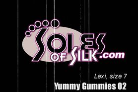 Lexi gummy bears SolesOfSilk