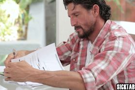 Nasty Latina stepdaughter rode a stepdads big cock