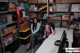 Two naughty thieves banged by a perverted policeman