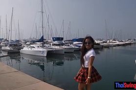 Wherever we travel we always have a quickie nasty fuck