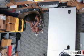 Sexy ebony teen got fucked by a corrupt LP officer