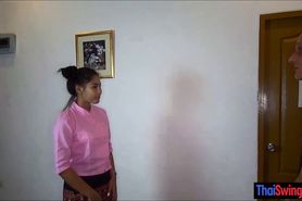 Sex tourist VIP Thai massage with a hot nasty finisher