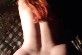 Ginger fucked doggy style