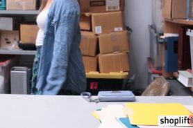 Naive teen got penetrated deeply by a cops big cock