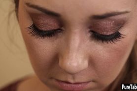 Lucky guy penetrated in three sexy babes tight pussies