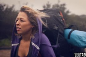 Hitchiking in the middle of nowhere Guess what happens