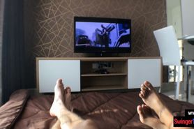 Homemade amateur Asian girlfriend hot blowjob video