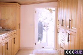 Professional massage MILF used hot client with big ass