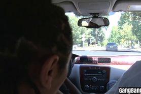 Gangbang was only perverted phantasy for sexy MILF