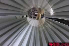 Becky Sins GetsFucked in Tanning Machine