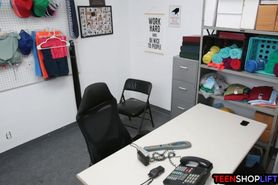 Tight black teen thief busted for stealing from a store