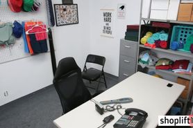 Ebony teen got arrested by a nasty cop and he used her