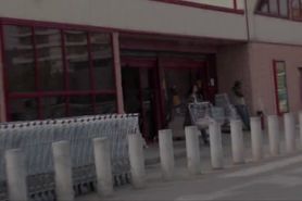 Cute little busty Spanish MILF anal fucked in the park