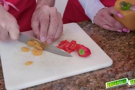 Hotties Gianna and Savannah love how they are being fuc