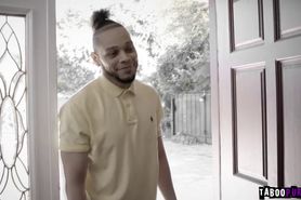 Avi Love getting her mouth and pussy fucked at the same