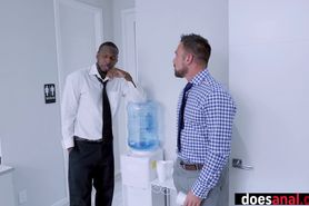 Dirty MILF seduced two naive friends with big penises