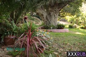 Petite MILF massage bad clients cock in passion action