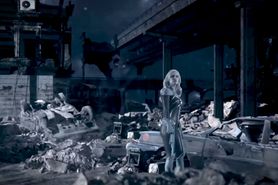 Dark times of Captain Marvel XXX parody with busty Kenz